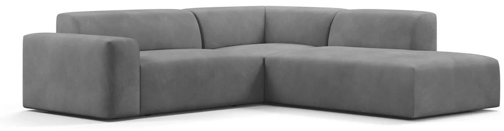 Hoekbank Nina Big rechts velvet | NADUVI Collection