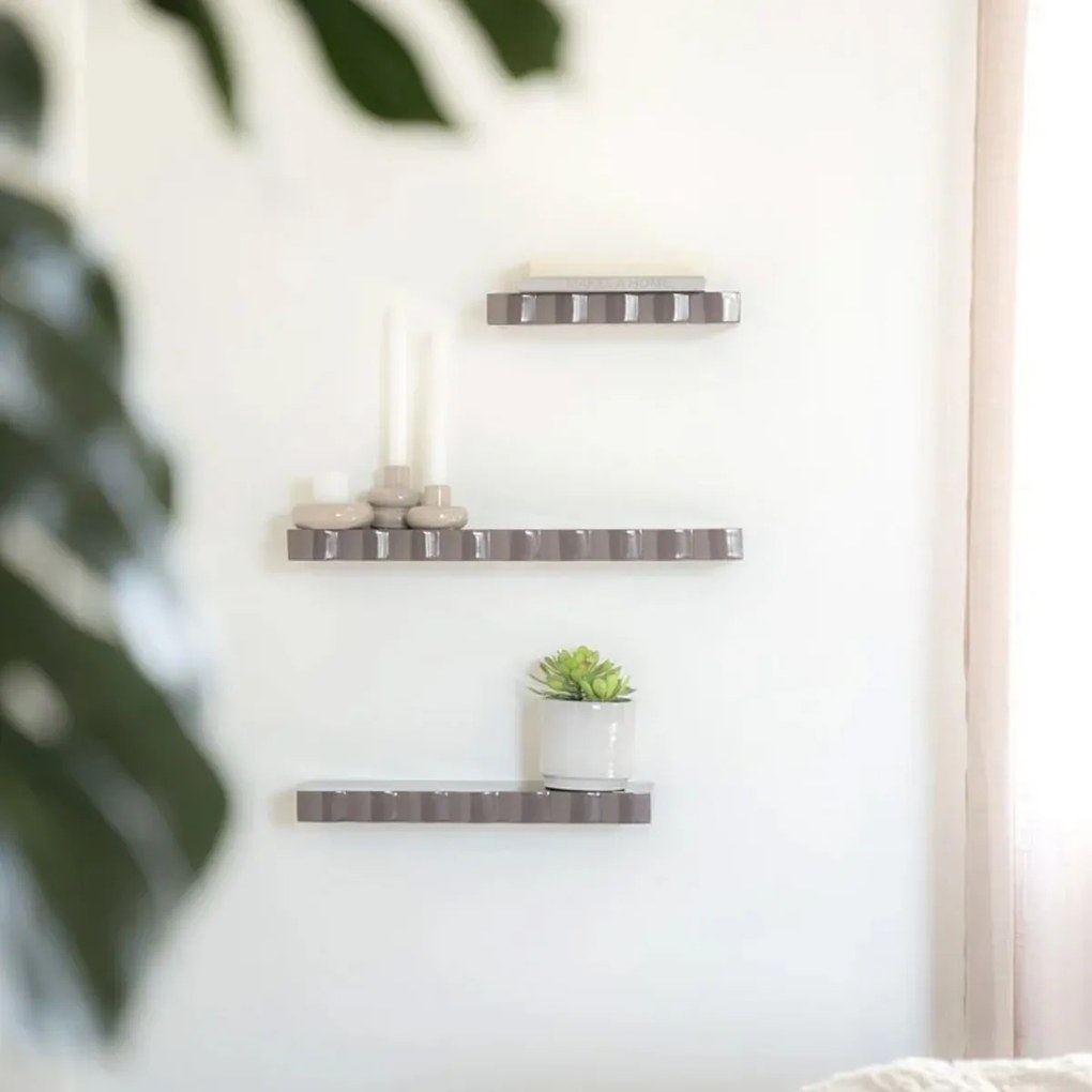 By-Boo Prinz Wandrek Set Van 3 Bruin - 66x14x4cm.
