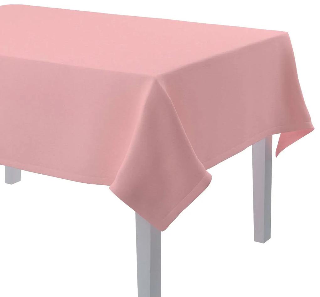 Dekoria Rechthoekig tafelkleed collectie Loneta roze 130 × 210 cm