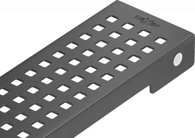 Mexen Flat M08 afdekking voor lineaire afvoer 60 cm, zwart - 1725060