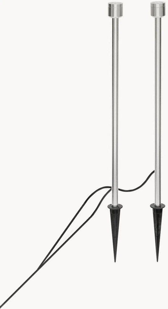Outdoor LED-spieslampen Monza, 2-delig
