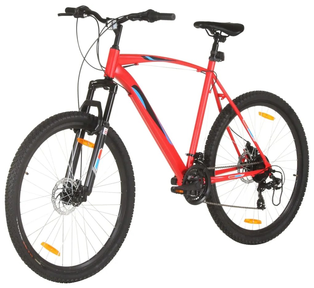 vidaXL Mountainbike 21 versnellingen 29 inch wielen 53 cm frame rood