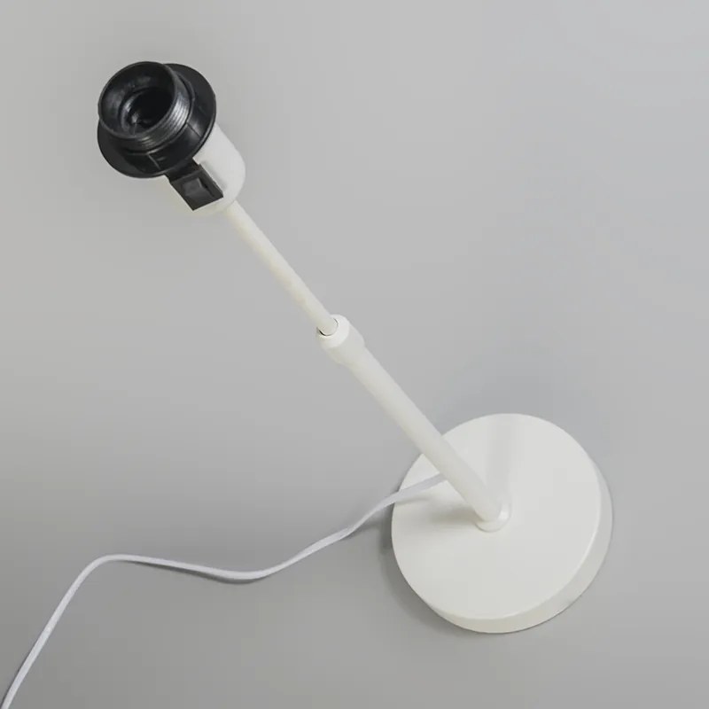 Moderne tafellamp wit verstelbaar - Parte Design, Modern Binnenverlichting Lamp