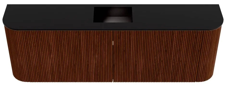 Mondiaz Joya 125cm toiletmeubel ronding links/rechts ruby met wastafel faye midden zonder kraangat urban