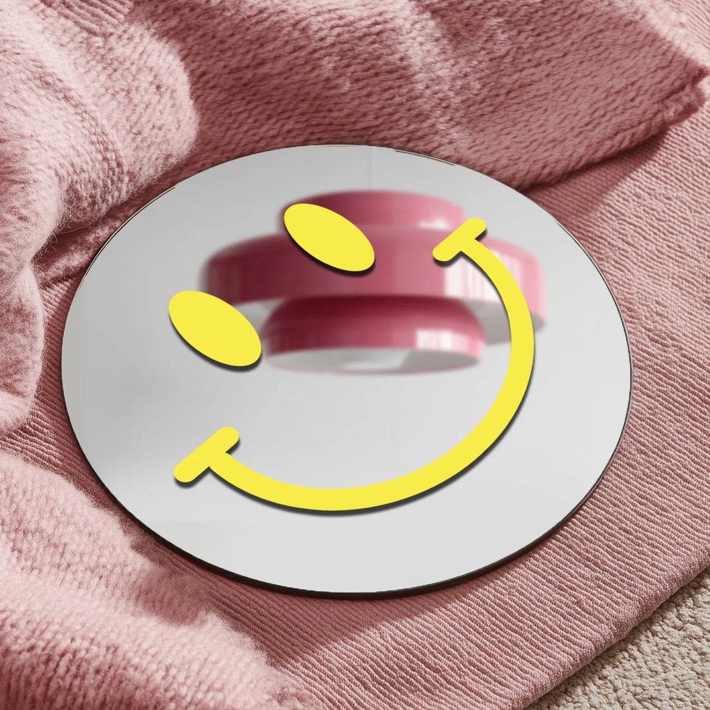 Spiegelsticker S18 – Smiley