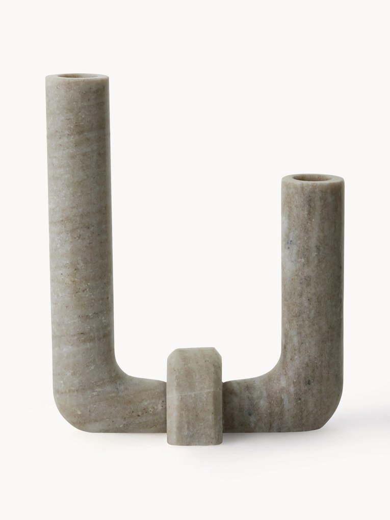 Marmeren kaarshouder Vaca