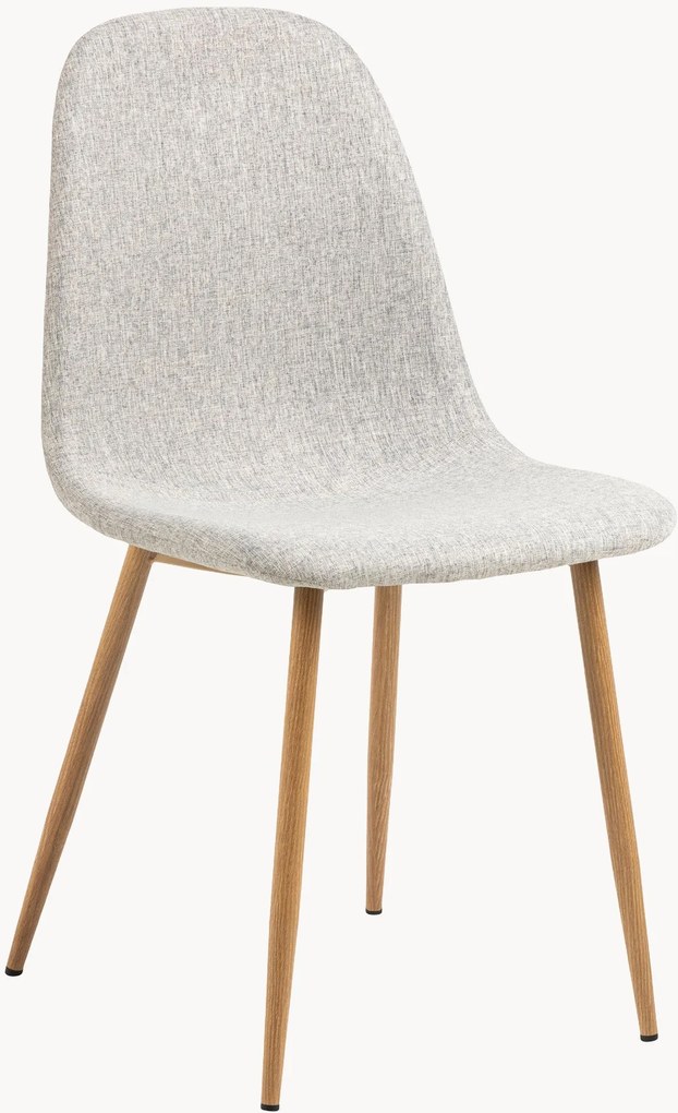 Gestoffeerde eetkamerstoelen Celia, 4-delig