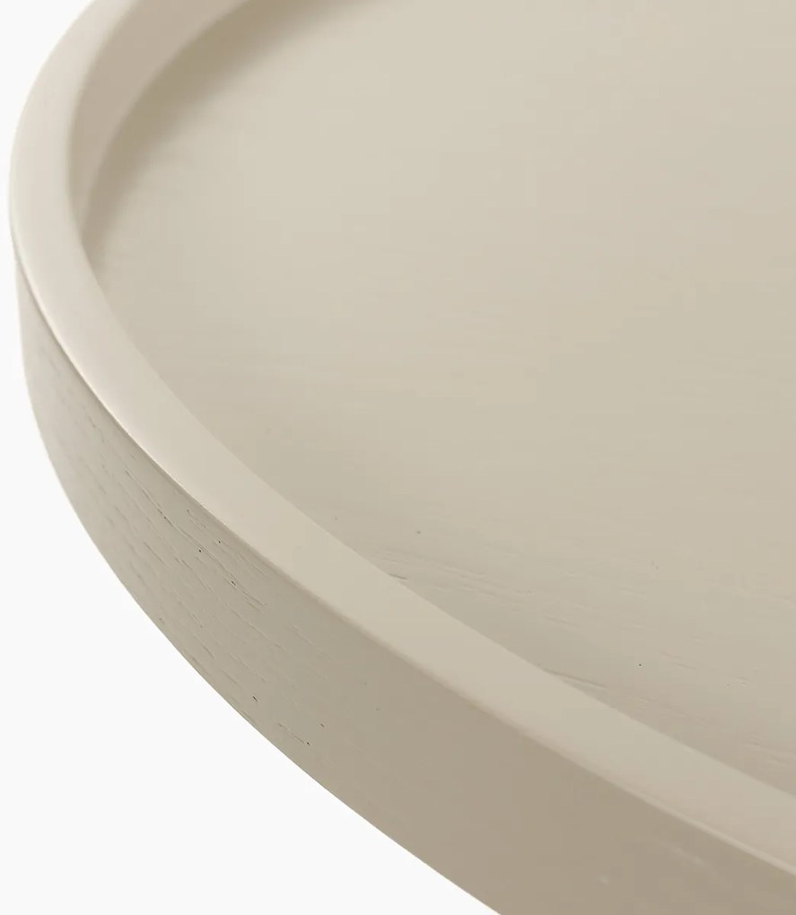 Zuiver Jason Design Salontafel Rond Beige - 69 X 69cm.
