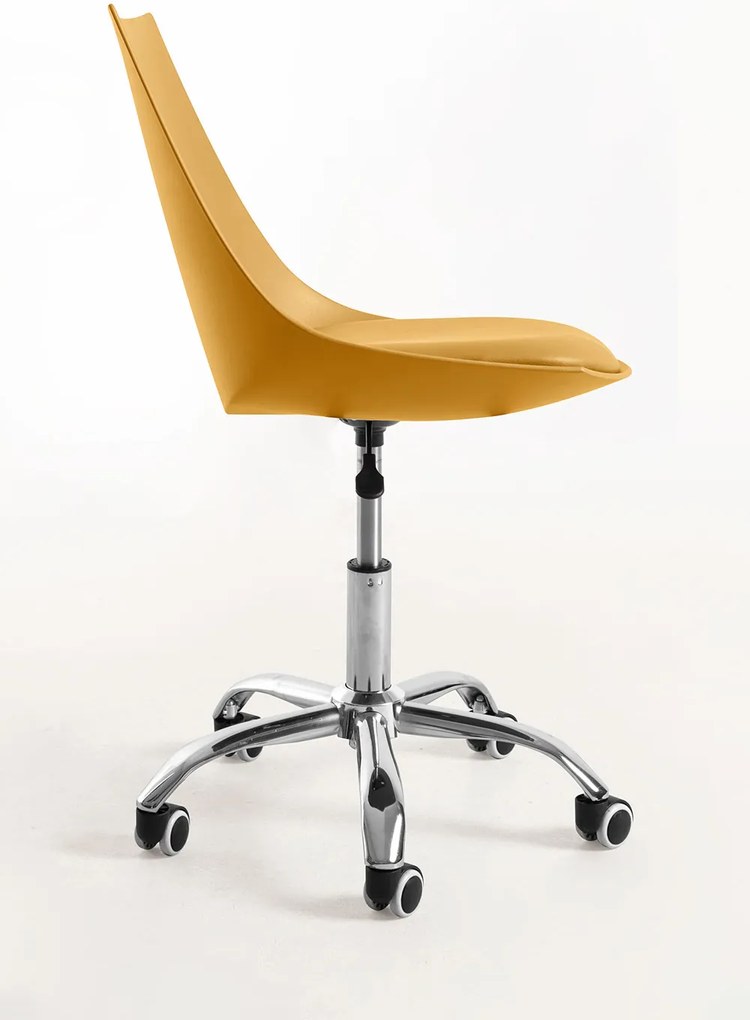 Set 4 Blok Bureaustoelen