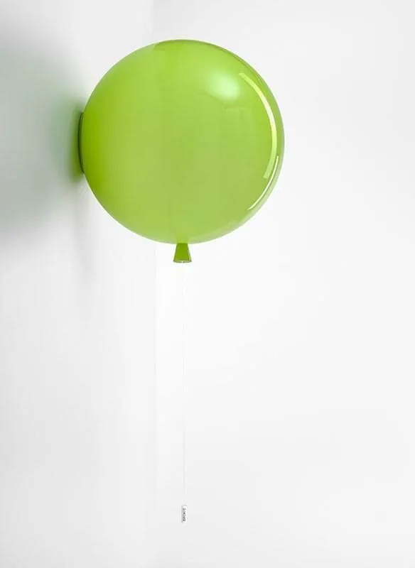 Brokis - Wandlamp Memory Groen glanzend / Zilver Glas