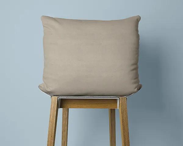 Pillowcase Flanel (2 in 1) Taupe Taupe 60 x 70