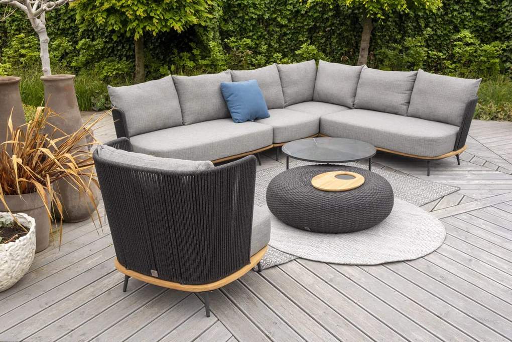 4 Seasons Outdoor Positano salontafel SALE  Loungetafel    houtkleur weerbestendig