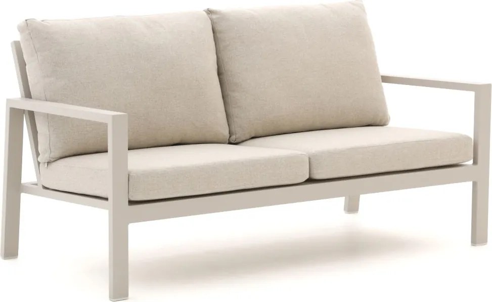 + 15% kassakorting | Loungebank Tuin Manifesto   | Aluminium | 2 personen | Tuinbank Beige | 168cm | Incl. kussens | Kees Smit Tuinmeubelen