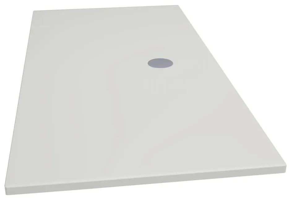 Xenz Flat douchevloer 180x90x4cm edelweis