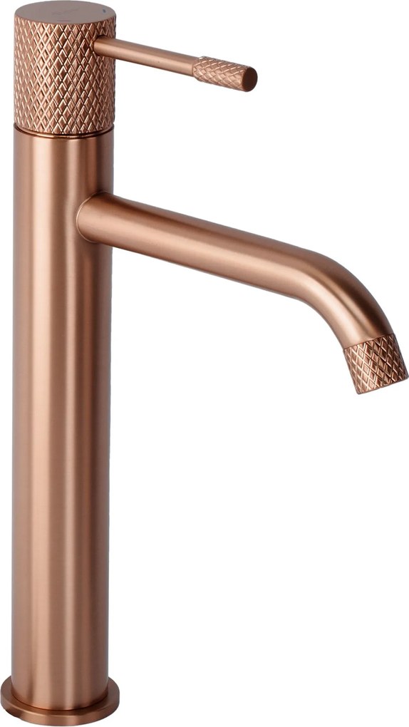 Wastafelkraan Rea Venti Brush Copper High