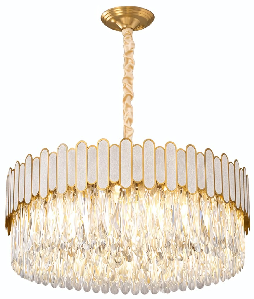 Lamp APP1747-8CP 60 cm Gold