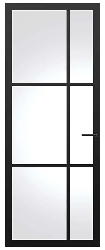 Binnendeur Nova Design | NDB906 opdek afgelakt zwart