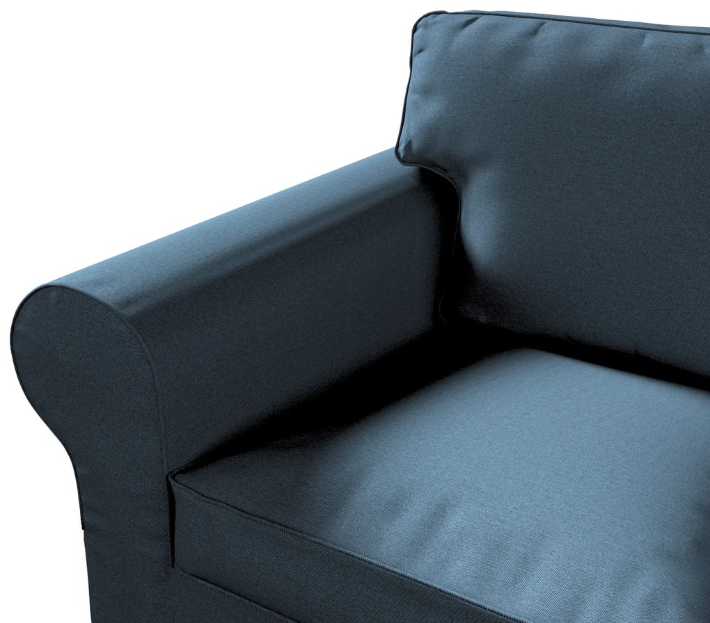 Dekoria IKEA hoes voor Ektorp 2-zits slaapbank - NIEUW model, donkerblauw