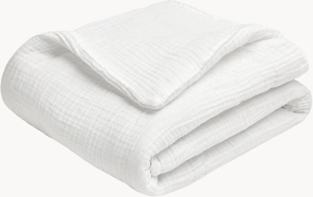 Babymandje Uni van mousseline katoen