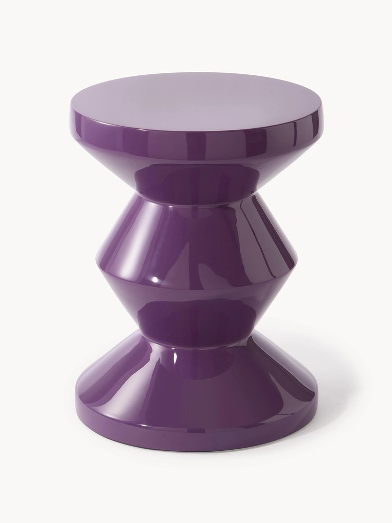 Ronde bijzettafel Zig Zag