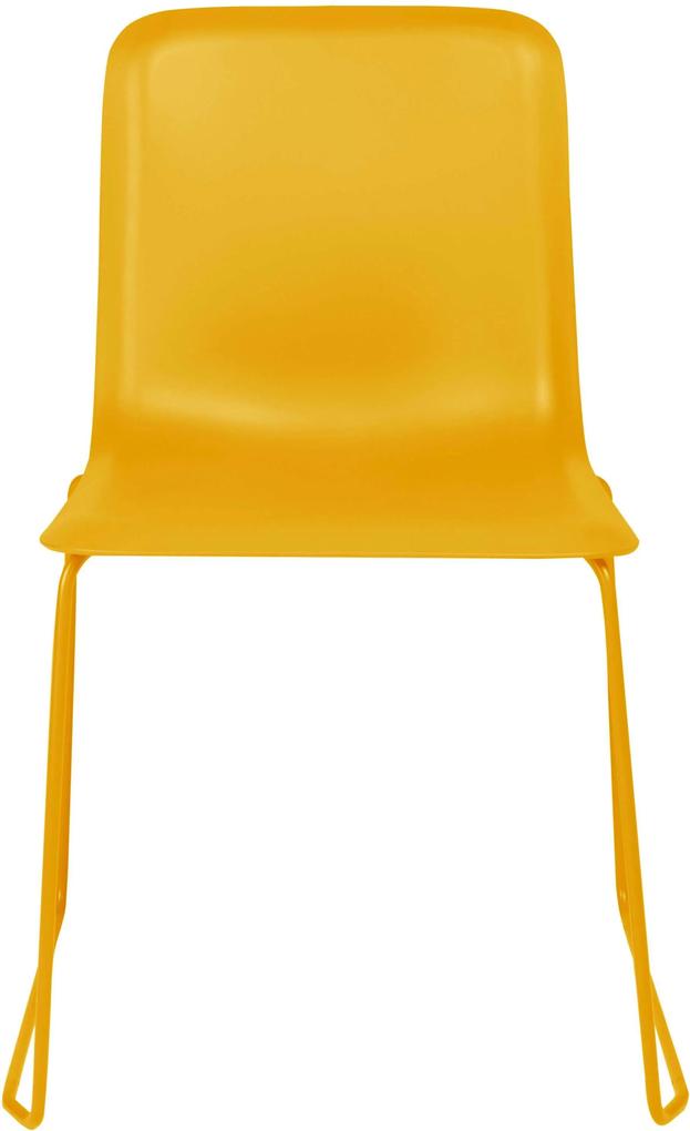 Lensvelt This 141 PP Chair stoel geel
