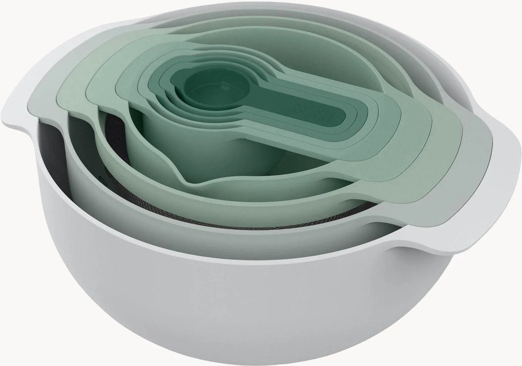 Schalen en maatlepels Nest Plus, 9-delig