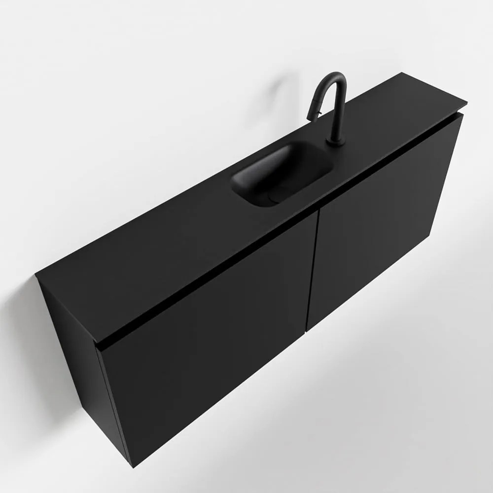 Mondiaz Ture 120cm toiletmeubel urban met wastafel urban midden 1 kraangat