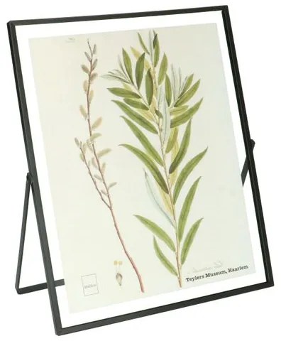 Fotolijstje, metaal, zwart, 20 x 25 cm