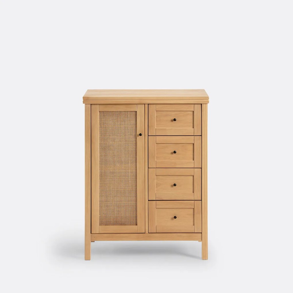 Ladekast 1 deur en 4 lades Gabin