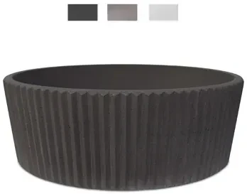 Urbi et Orbi Siman Basin opbouw wastafel 56x20cm ivoor