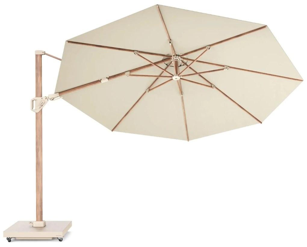 Platinum Challenger zweefparasol Ø3.5m T2 premium champagne