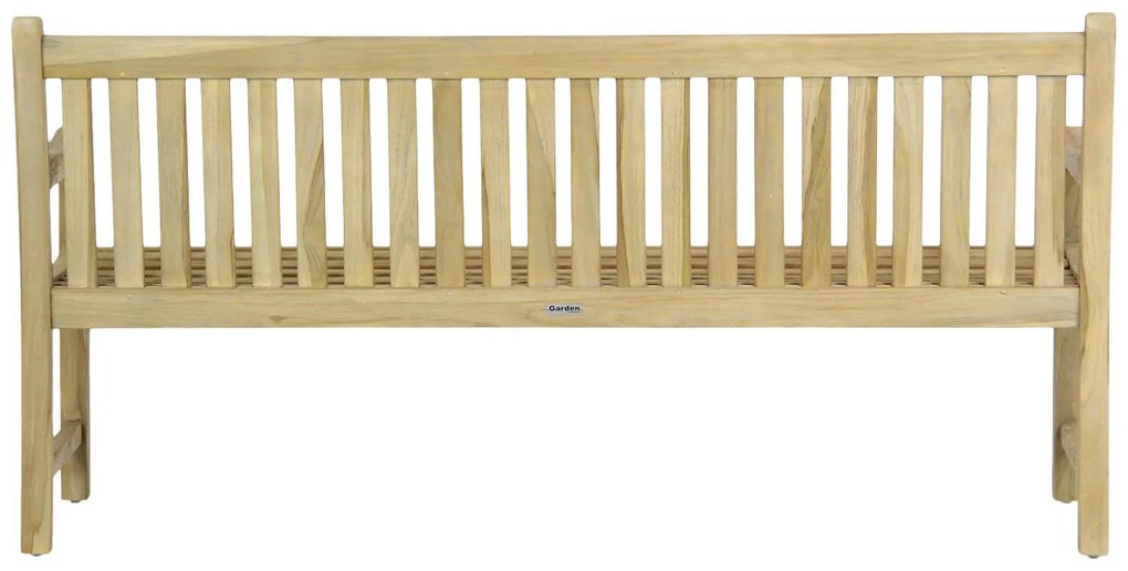 Garden Collections Preston Tuinbank Incl. Forest Green Kussen Teak Old Teak Greywash