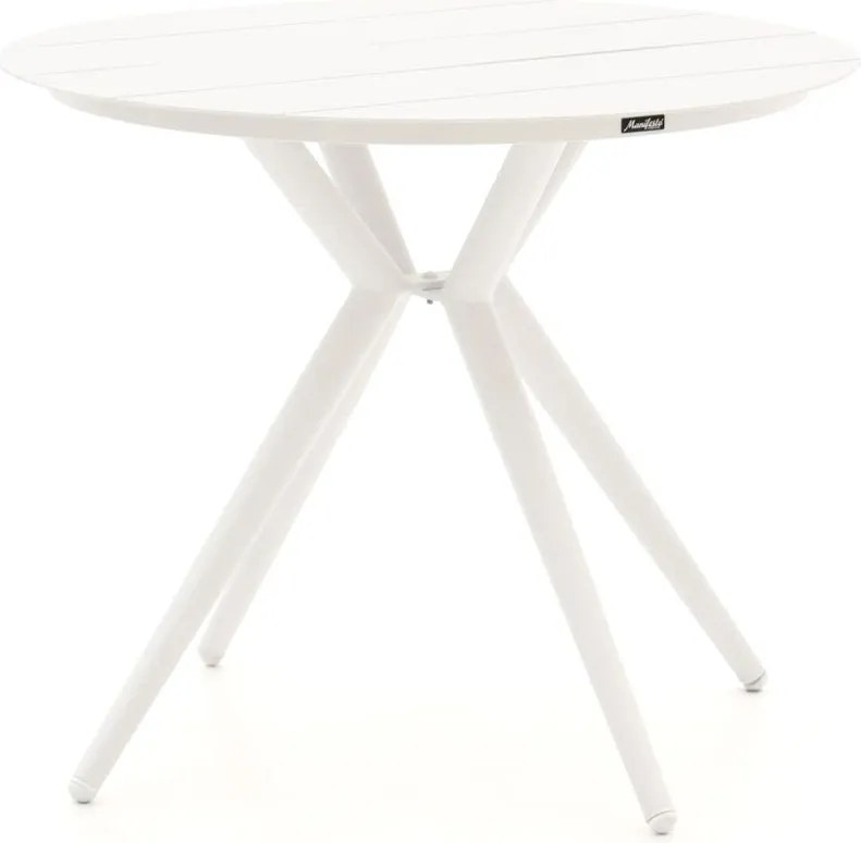 + 10% kassakorting | Tuin eettafel Manifesto  | Rond  | Tuintafel Aluminium | Ø90cm | 2 personen | Kees Smit Tuinmeubelen