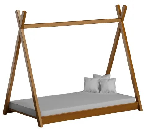 Peuter Els Eenpersoons hemelbed - Titus Tipi-stijl voor kinderen Kinderen Peuter Junior 5059914020715 Children's Beds Home, 180x80, 12 cm latex met ho