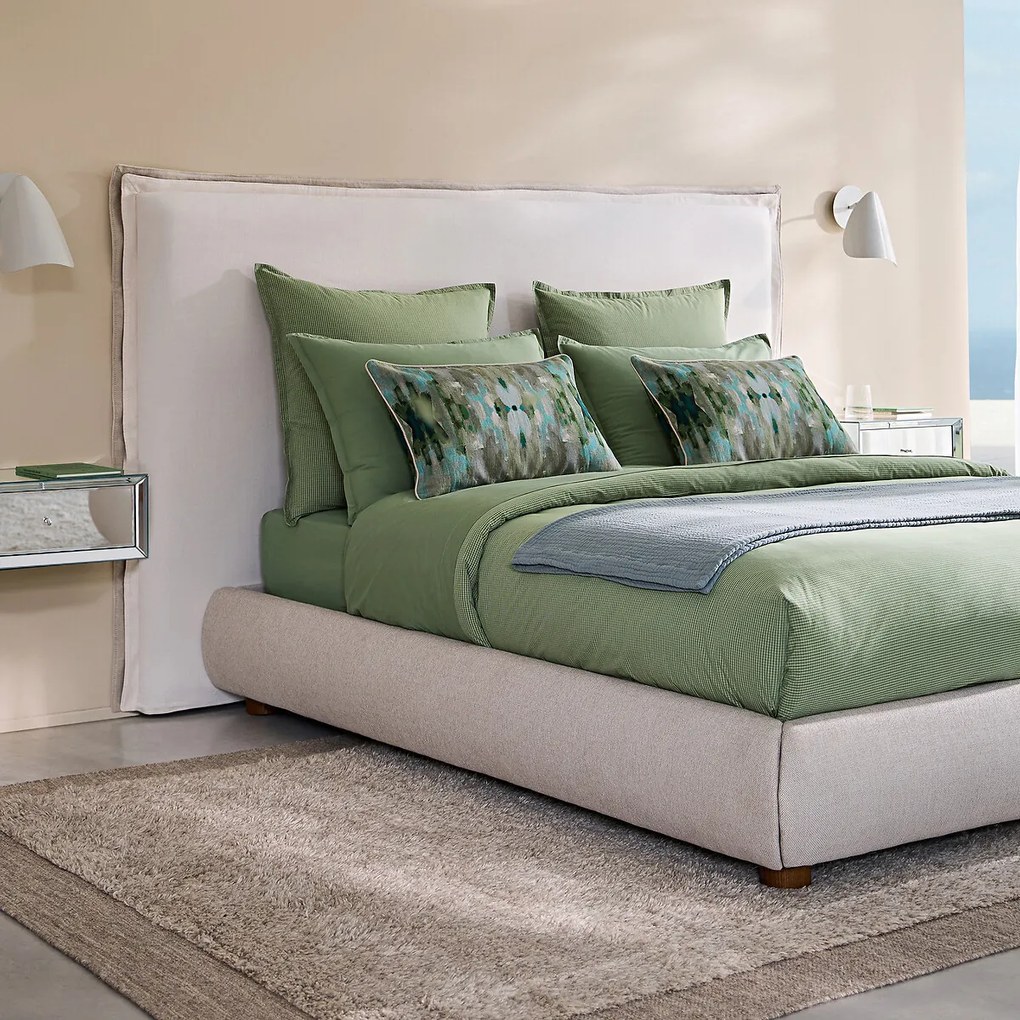 Dekbedovertrek in gewassen perkal katoen, Sabbal