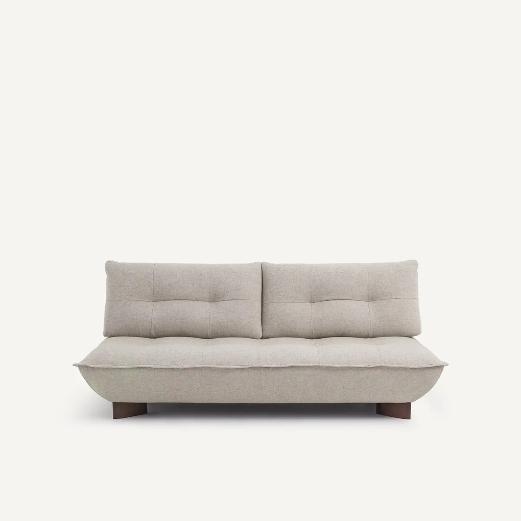 Modulaire bank van gestructureerd viscose en linnen, KAORI