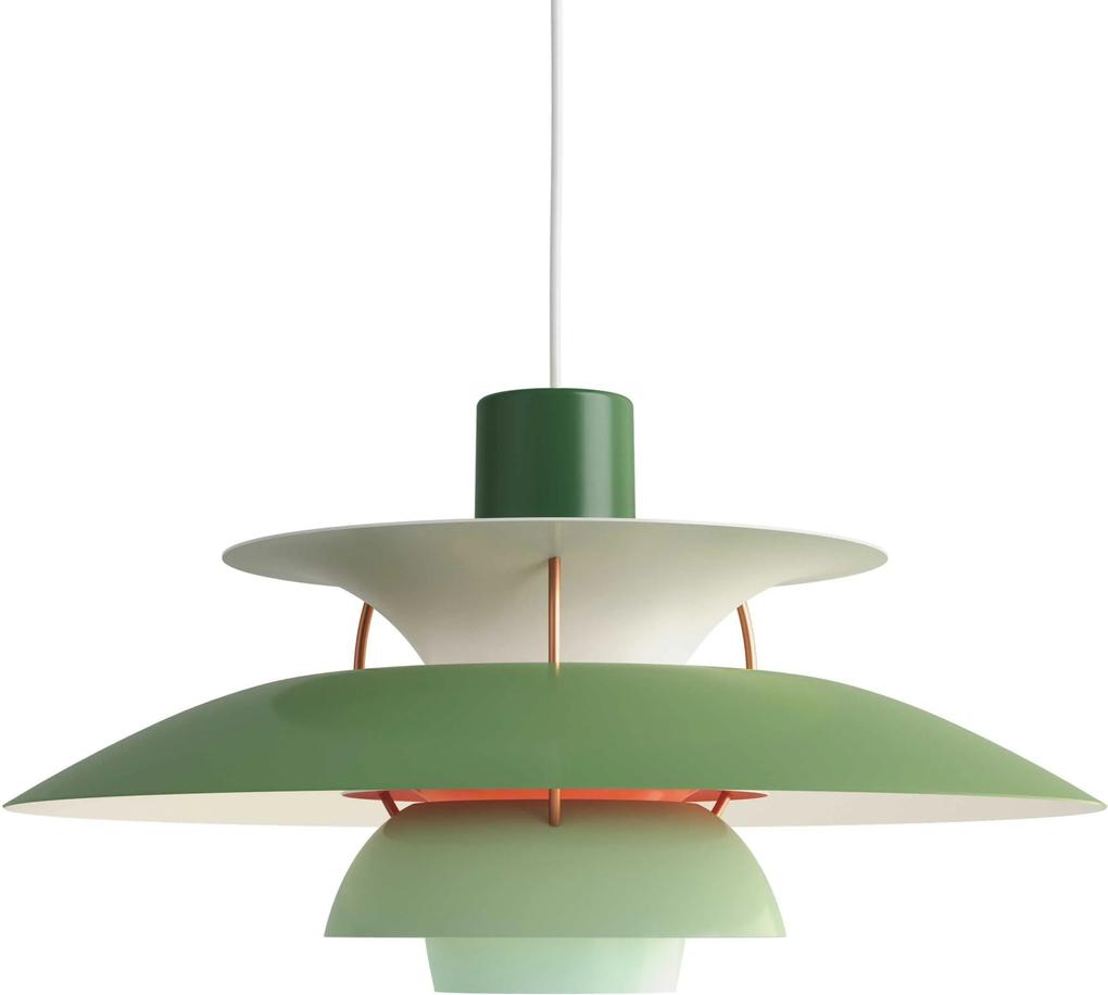 Louis Poulsen PH 5 hanglamp hues of green