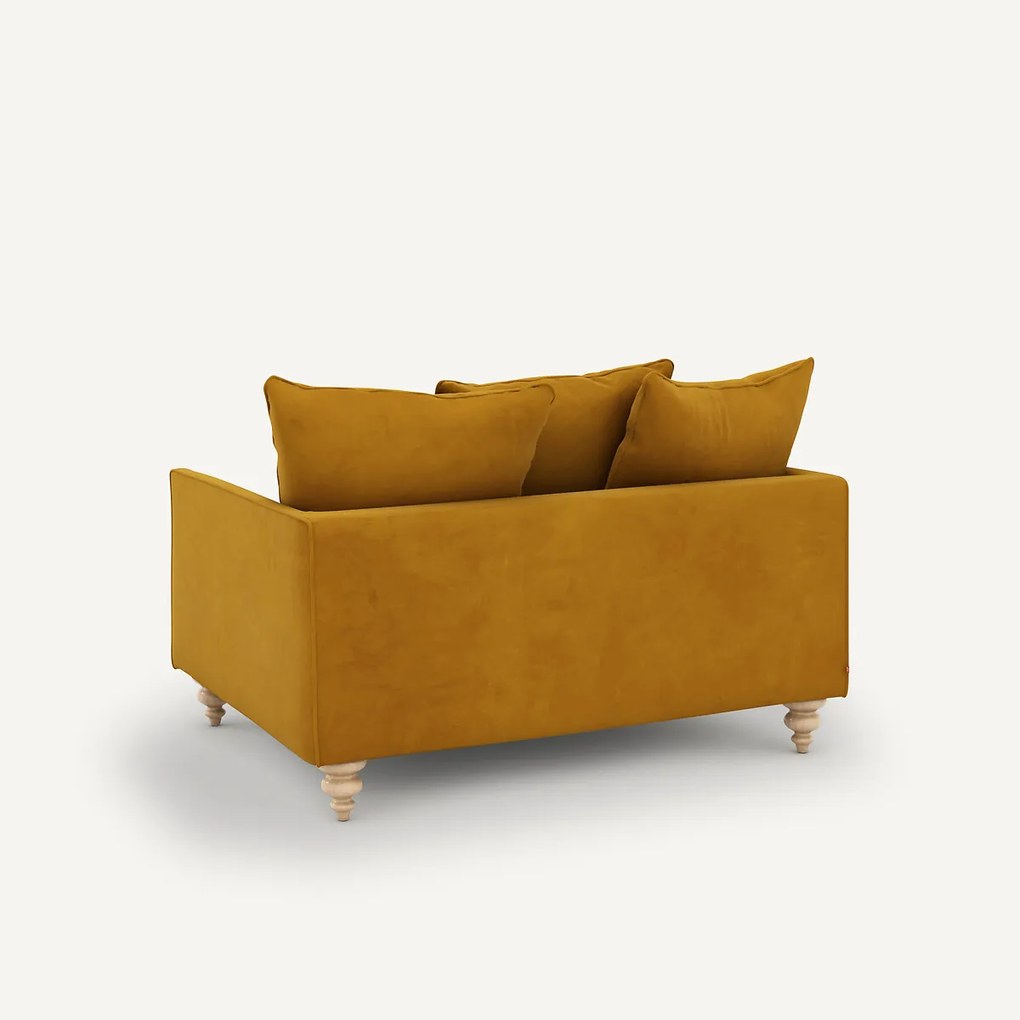 2-zits fluwelen bank, Lazare