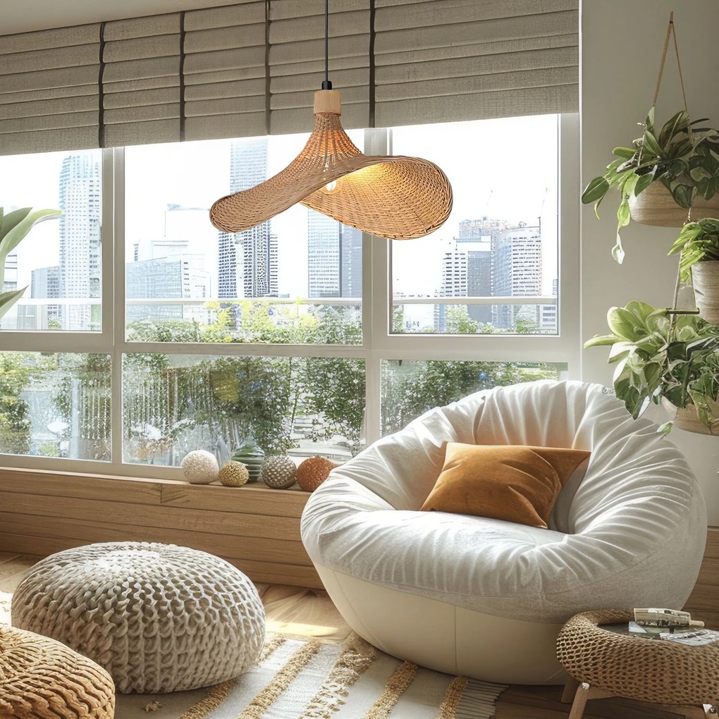 BAMBOE HANGLAMP APP1642-1CP 30cm