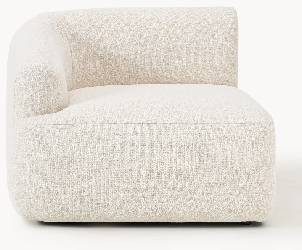 Bouclé hoekmodule Sofia