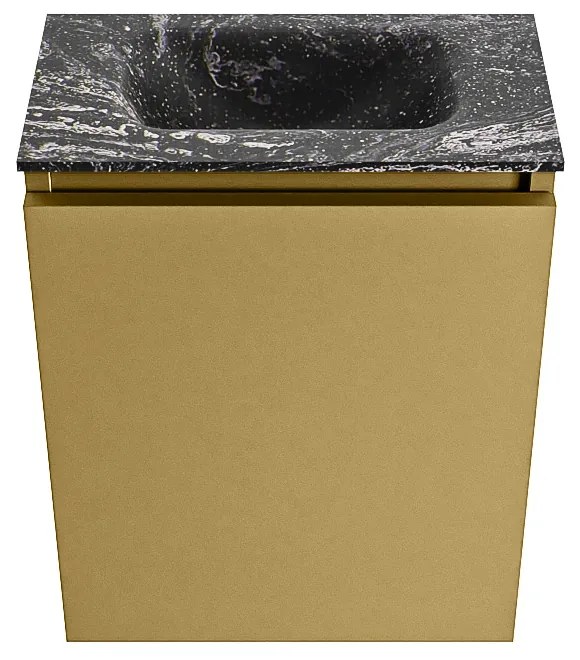 Mondiaz Ture DLux toiletmeubel 40cm oro met wastafel lava midden zonder kraangat