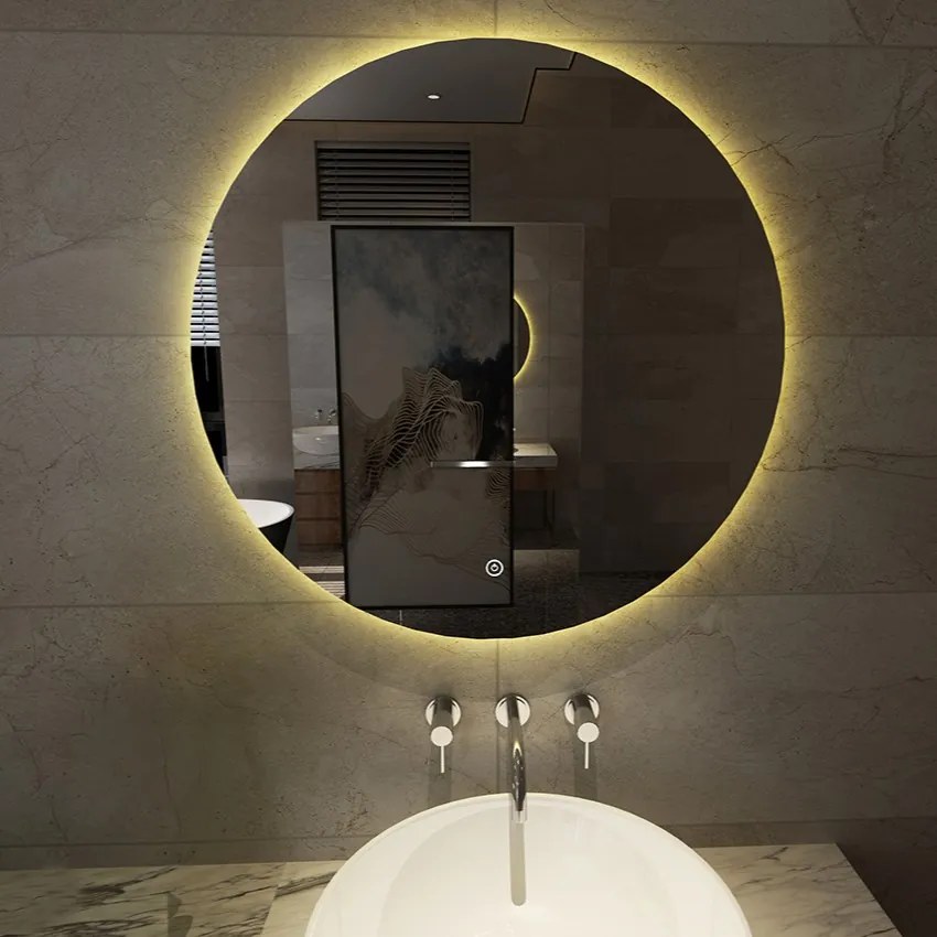 Mueller Cody ronde spiegel 60cm met verlichting en verwarming