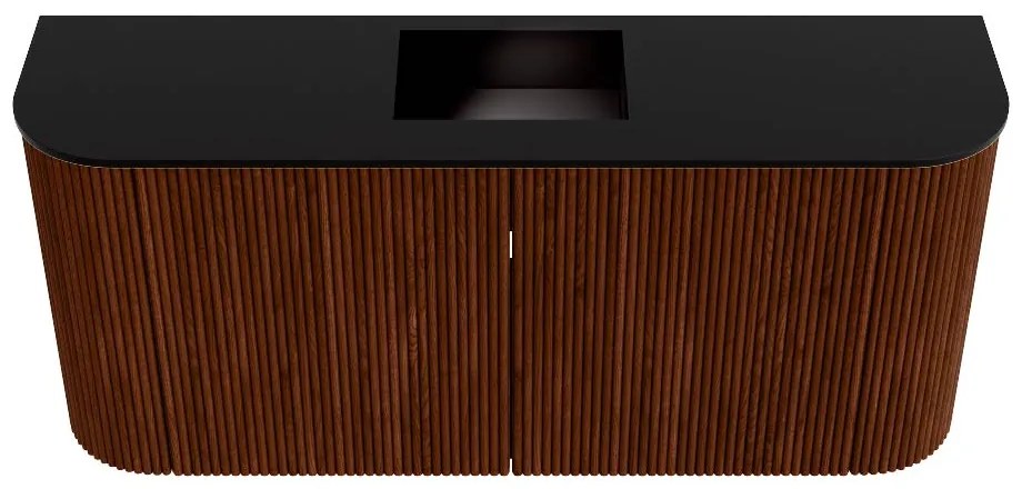 Mondiaz Joya 95cm toiletmeubel ronding links/rechts ruby met wastafel faye midden 1 kraangat urban