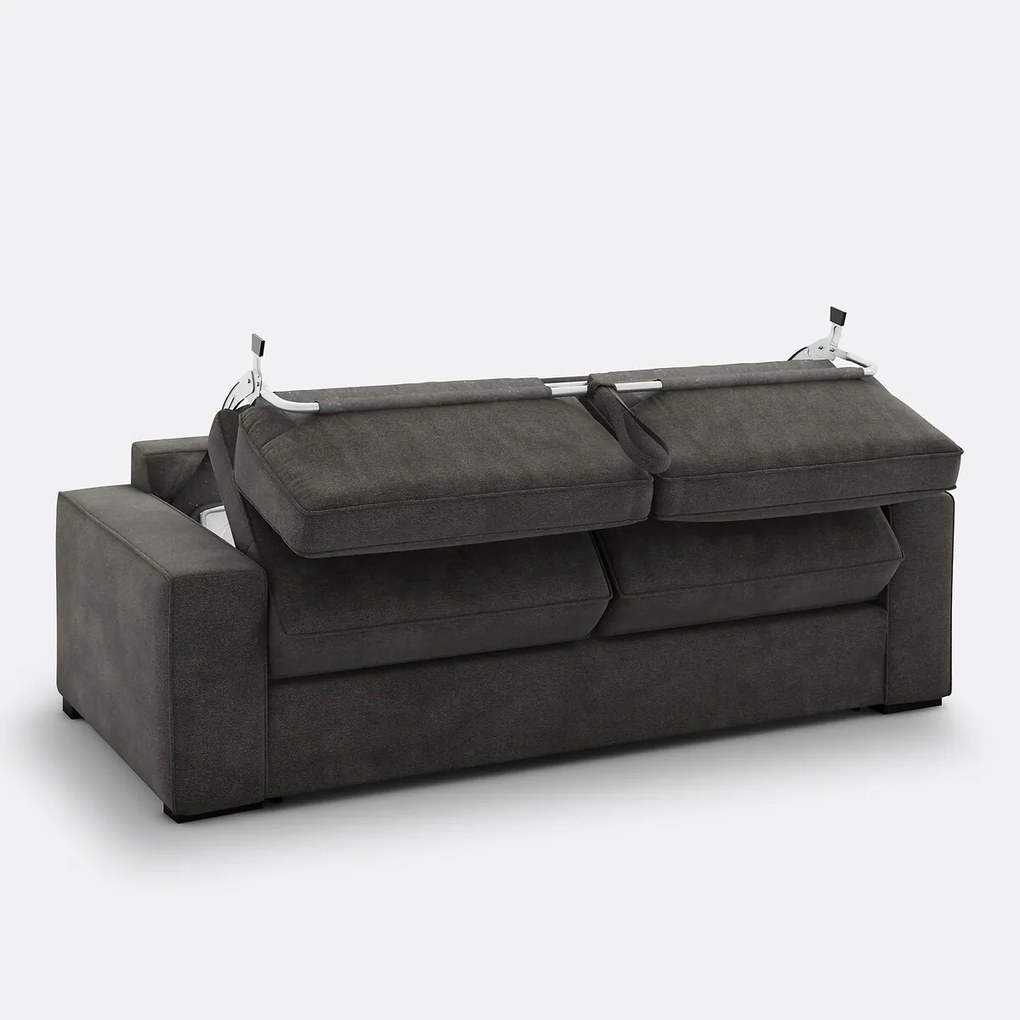 Slaapbank van polyester, Comfort BULTEX®, Cécilia