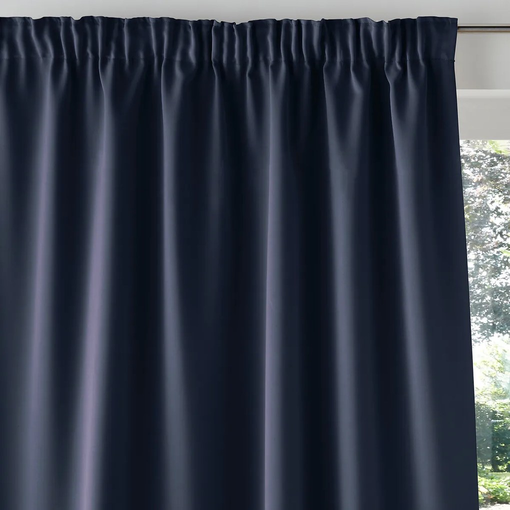 Verduisteringsgordijn, met aangerimpelde bies en golf, VODA