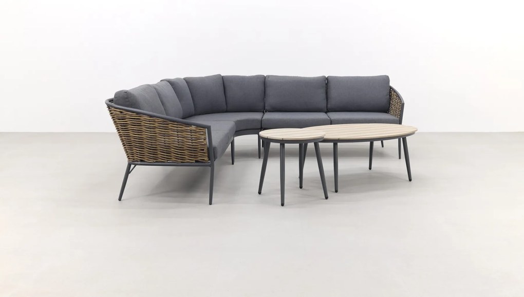 Bali loungeset met Margriet loungetafels - 3-delig - Garden Impressions OP=OP