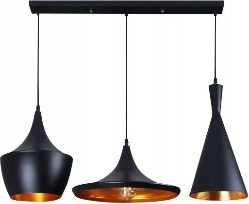 Plafondlamp COSTA SET CP Zwart