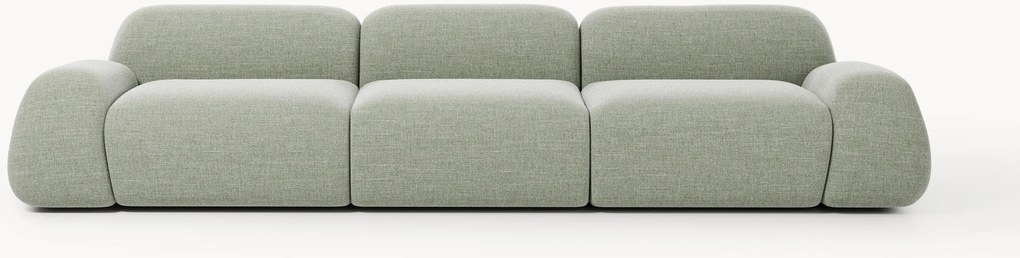 Modulaire bank Wolke (4-zits) van bouclé