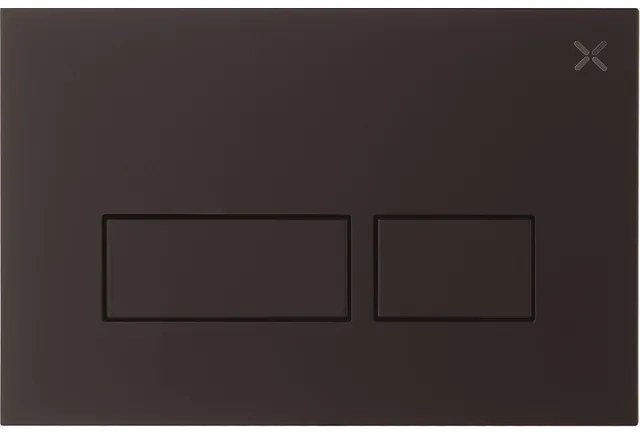 Crosswater MPRO bedieningsplaat - 23.6x15.2cm - mat zwart PROFLUSHB