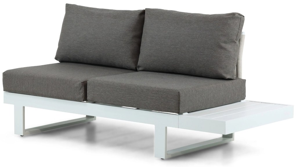Hoek loungeset 6 personen Aluminium Wit  Lifestyle Garden Furniture Lorenzo